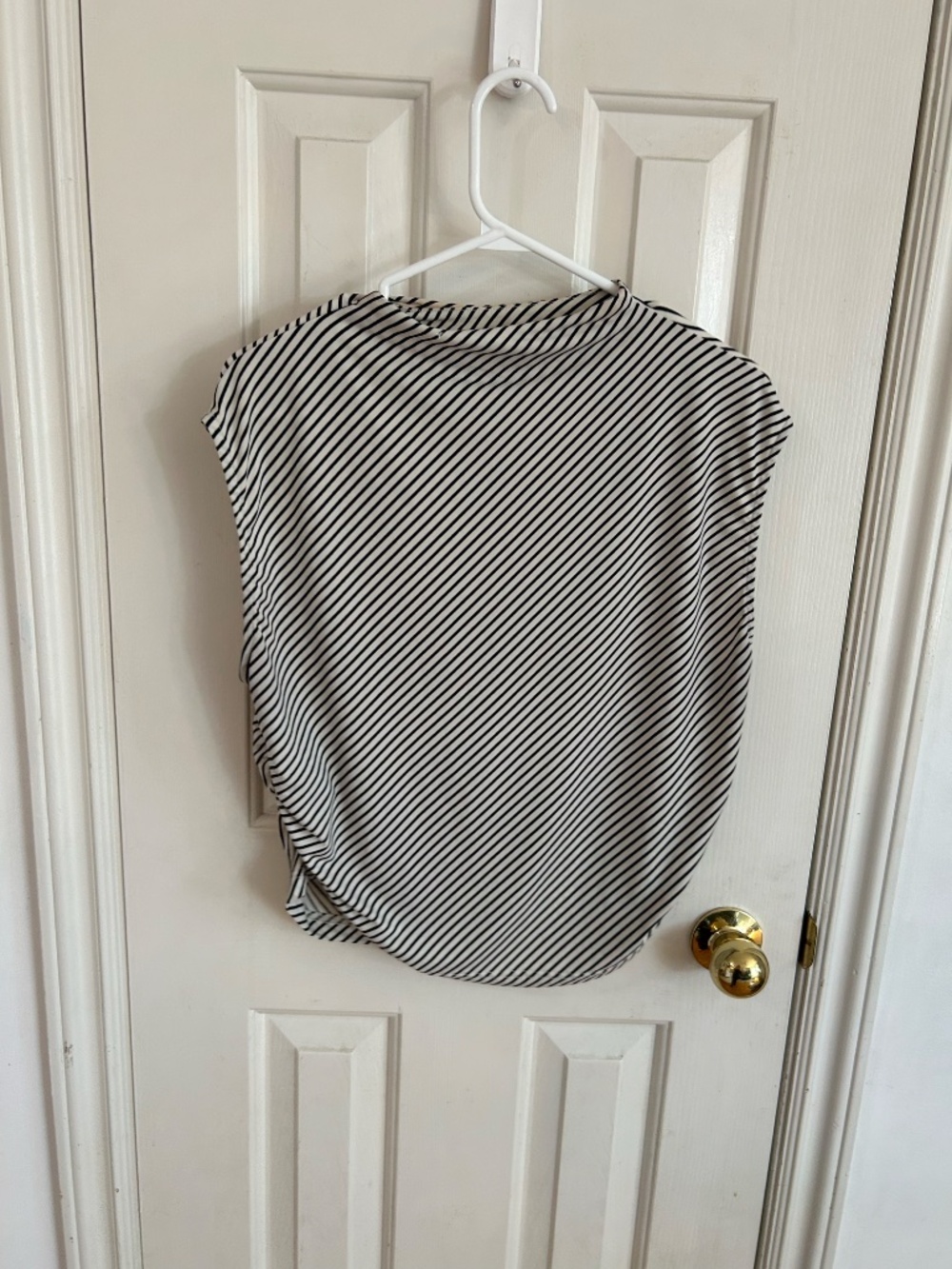 H&M white and black high neck shirt * accepting offers